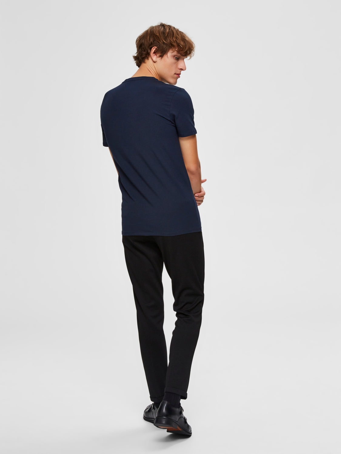 SLHNEWPIMA T-Shirt - navy blazer